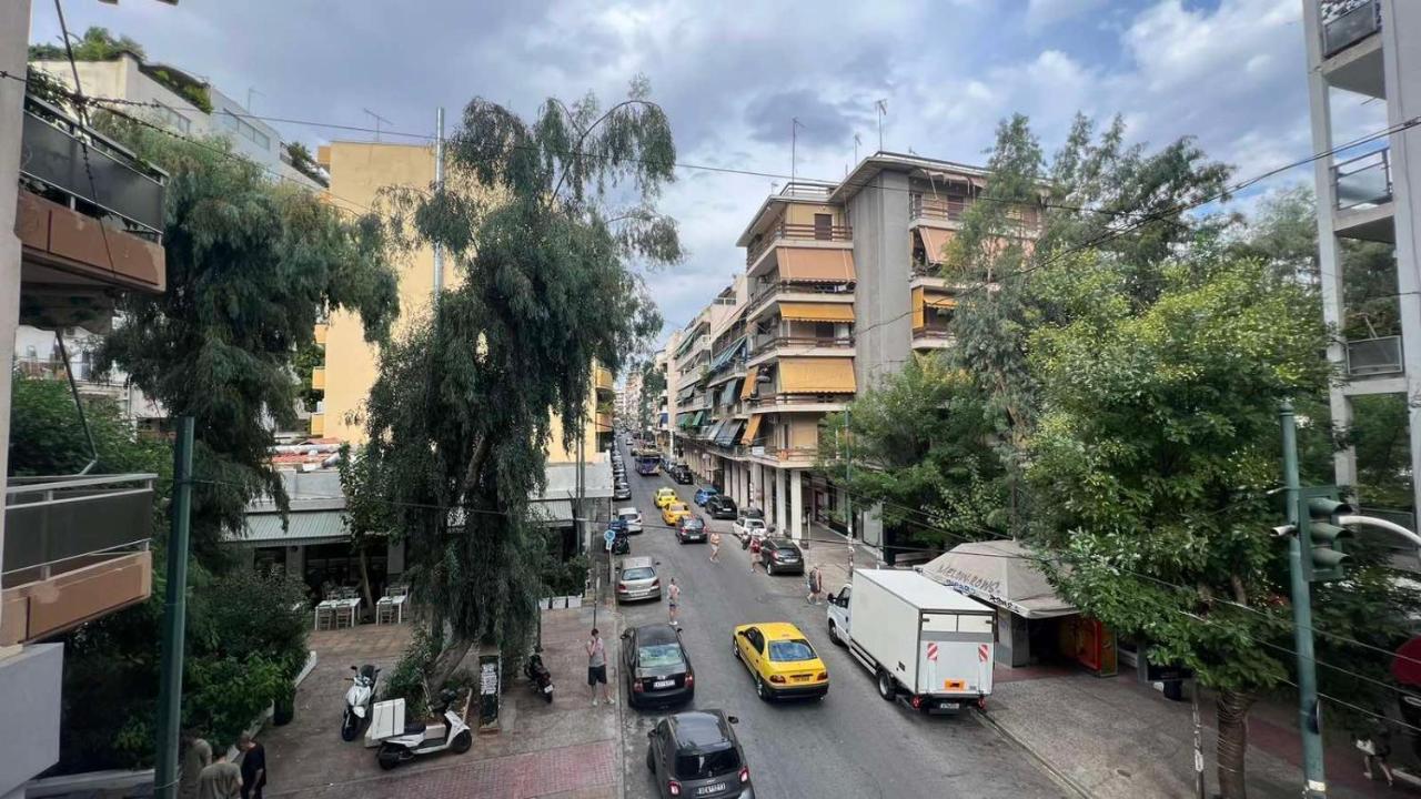 Koukaki Cozy Studio Retreat 1' From Metro Atenas Exterior foto